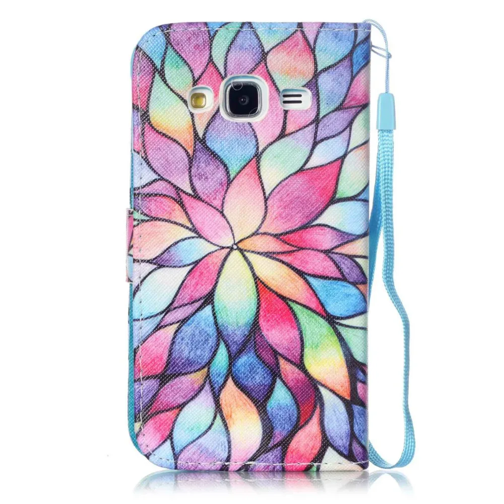 Чехол бумажник из искусственной кожи с узором для Samsung Galaxy J3 2016 A3 A5 J5 J7 2016|for samsung