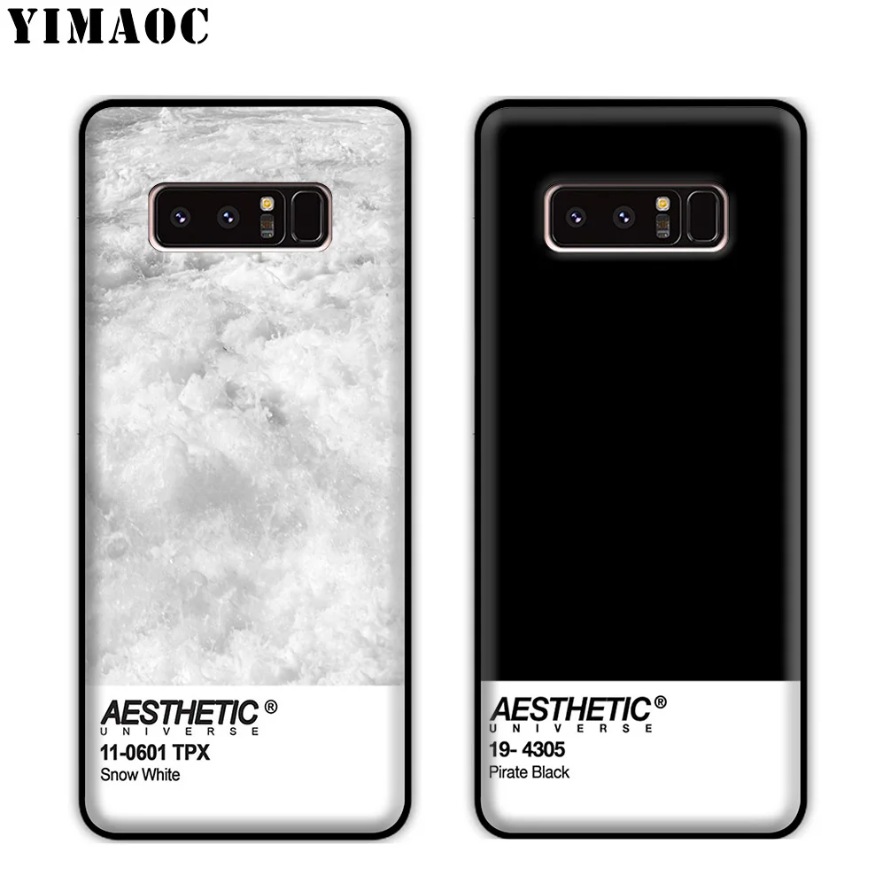 YIMAOC Pantone разбивающий плохой Мягкий силиконовый чехол для samsung Galaxy Note 10 Plus 9 8 A9 A8 A6