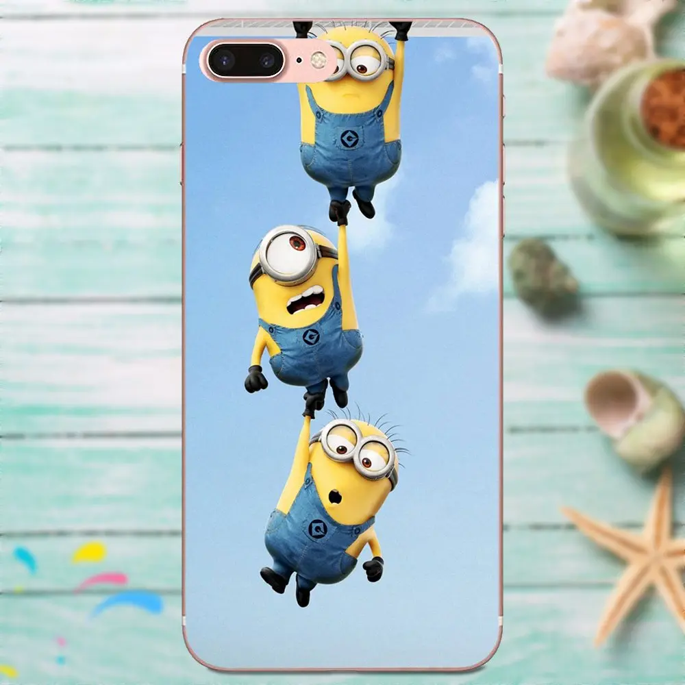 Мягкий защитный чехол из ТПУ для Samsung Galaxy Note 5 8 9 S3 S4 S5 S6 S7 S8 S9 S10 mini Edge Plus Lite Minions Movies |