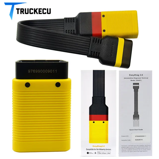 LAUNCH EasyDiag 3,0 Plus Obd2 диагностический сканер инструмент для Android/IOS X431 EasyDiag 3,0 с Bluetooth OBDII/EOBD2 Автомобильный сканер