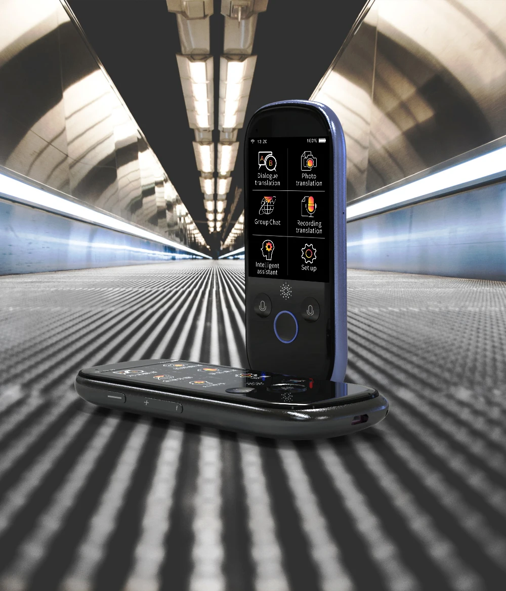 Boeleo K1 Pro синхронный голосовой переводчик 2,4 дюймов wifi 500MP фото перевод многоязычный портативный умный голосовой переводчик
