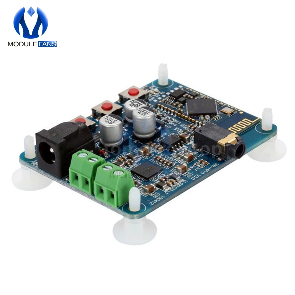 Аудиоприемник 12 В постоянного тока Bluetooth BLE V4.0 4 0 PAM8610 плата стереоусилителя 10 Вт +