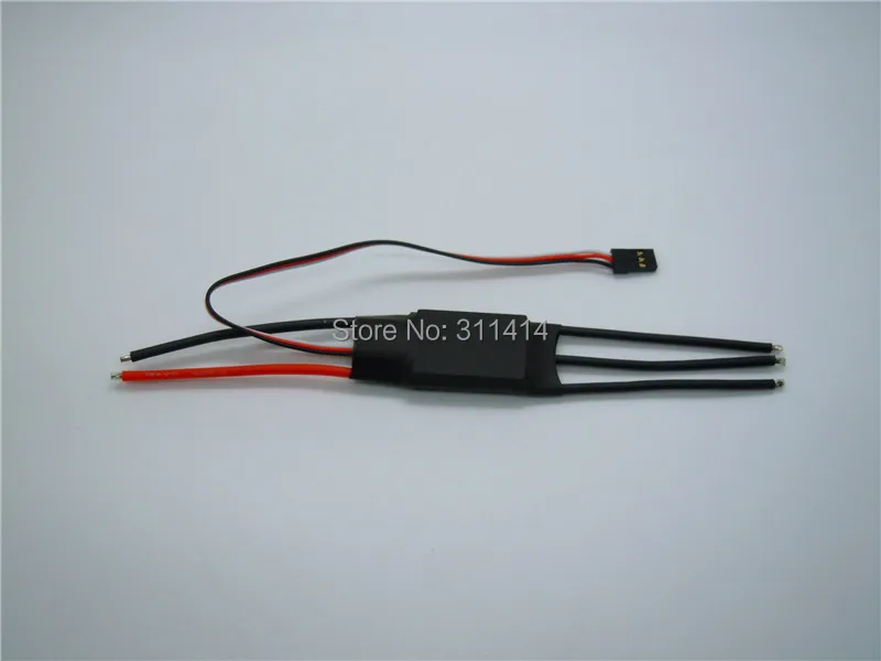 5 шт./лот 30A RC ESC бесщеточный двигатель с 3A / 5V BEC 2-3S для самолета Оптовая акция +