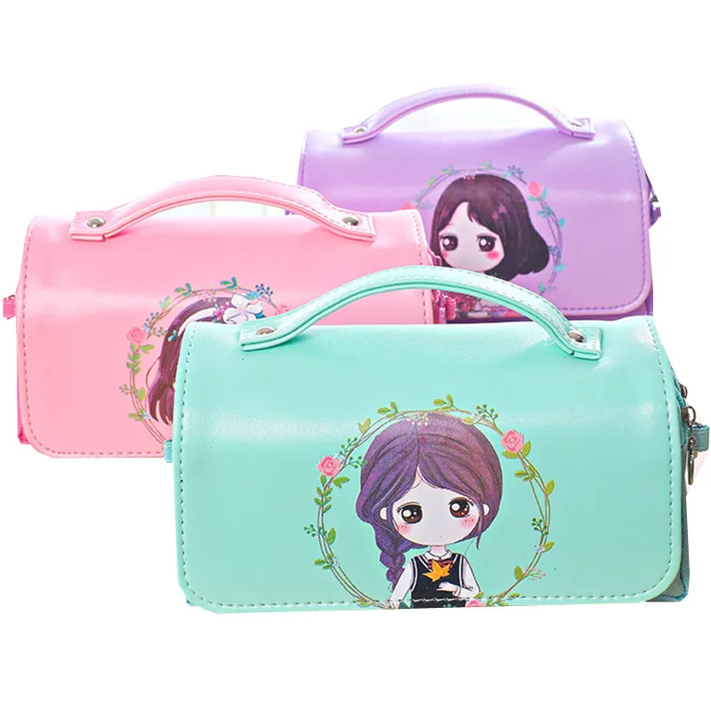 Новинка 2017 креативный милый школьный чехол для карандашей вместительный