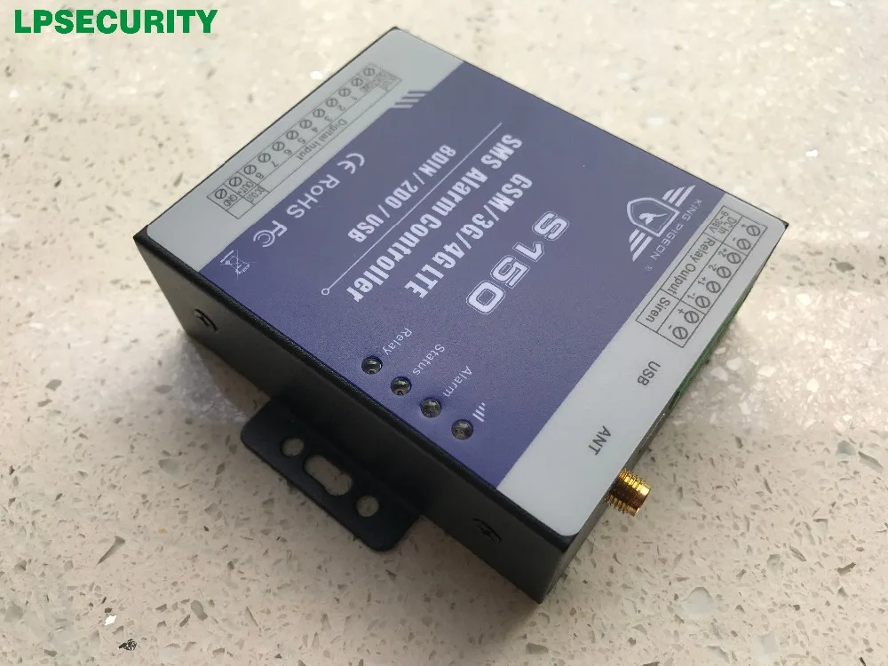 Метеостанция с GSM SMS управлением ler S150 8I/2O/USB портами дистанционное управление