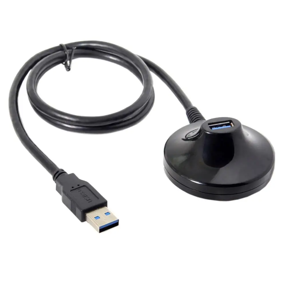 80 см USB 3,0 type-A штекер для женщин беспроводной wifi адаптер USB удлинитель док-станция Подставка стыковочный кабель 0,8 м