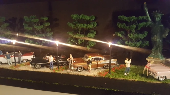Медаль для гонок 1: 64 игровым полем людей модели сценариев Набор для спичечный коробок