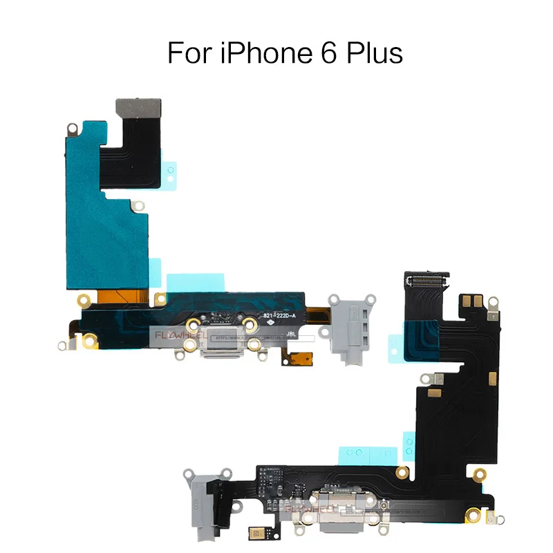 10 шт./лот USB док станция с зарядным портом гибкий кабель для iPhone 6G 6S Plus гибкой