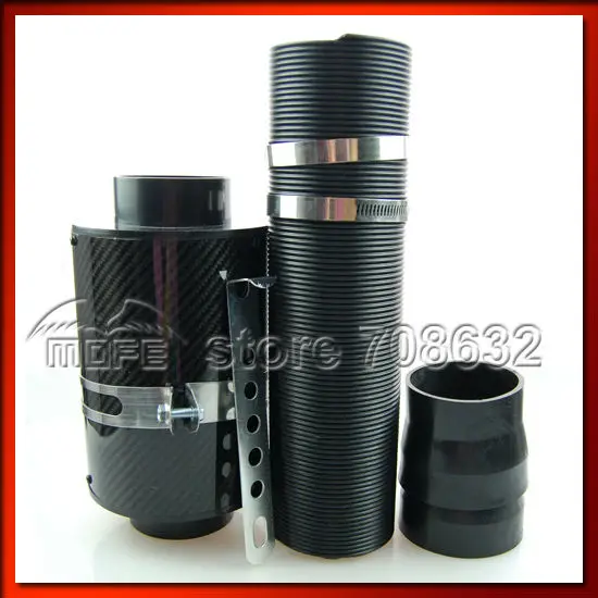 Специальное предложение универсальное 76 мм 3-дюймовое черное углеродное волокно