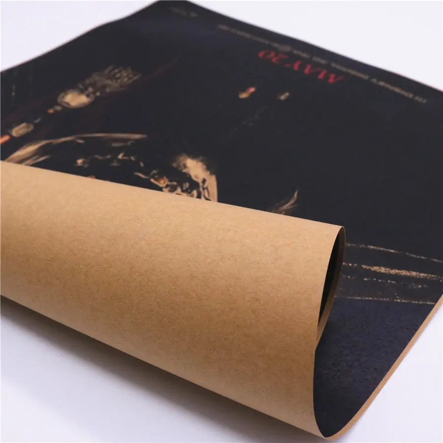 Винтажный постер из крафт бумаги в стиле Пираты Карибского моря настенный для