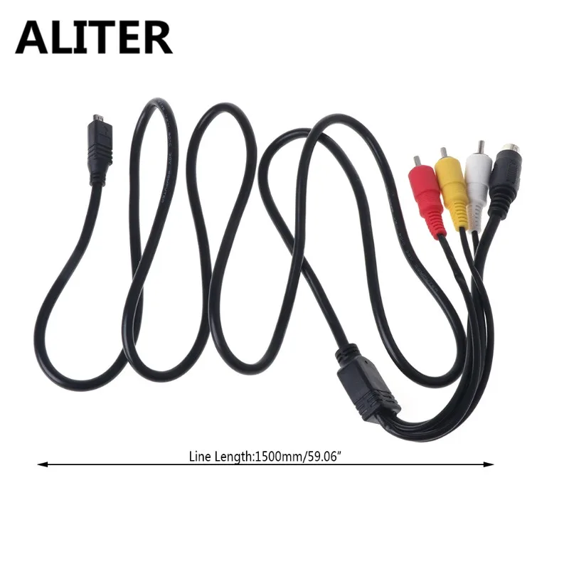 ALITER VMC 15FS A/V TV Out аудио видео кабель для Sony видеокамеры Handycam DCR серии|sony video cable|sony