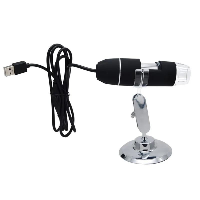 Microscope set Urijk умный микроскоп пикселей 500X1000X8 светодиодный цифровой USB микроскоп Лупа электронный стерео USB эндоскоп камера - Цвет: Microscope set