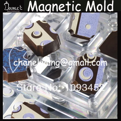 Магнитная форма для шоколада из поликарбоната нержавеющая сталь переносная