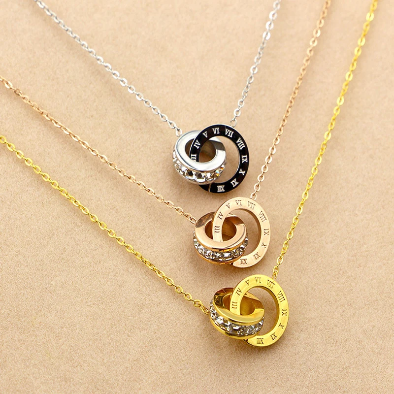 Новый дизайн цепочки с хрустальными звеньями ожерелья подвески ювелирные