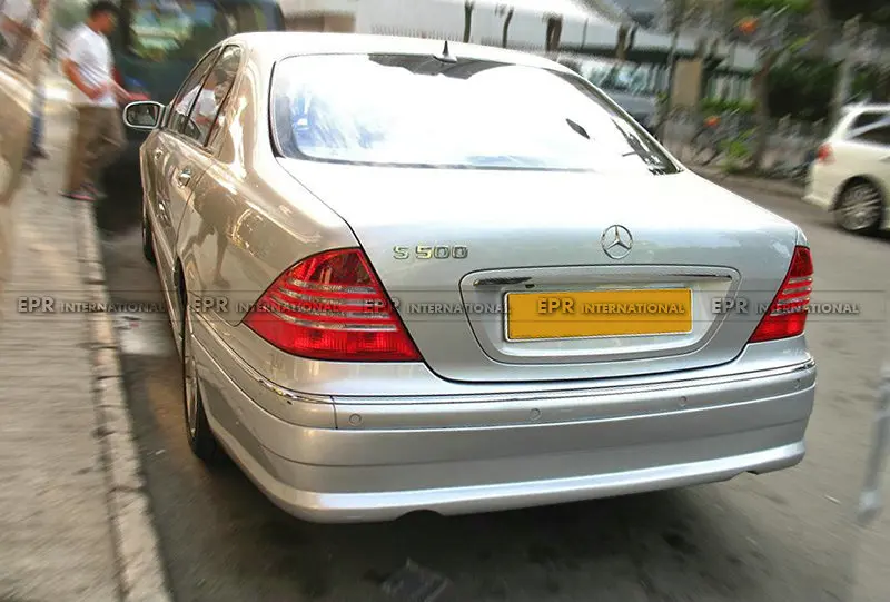 Для Benz W220 99 05 S280 S280L S320 S320L S350 4matic S430 S500 WAD Style FRP Fiber Glass задняя половина