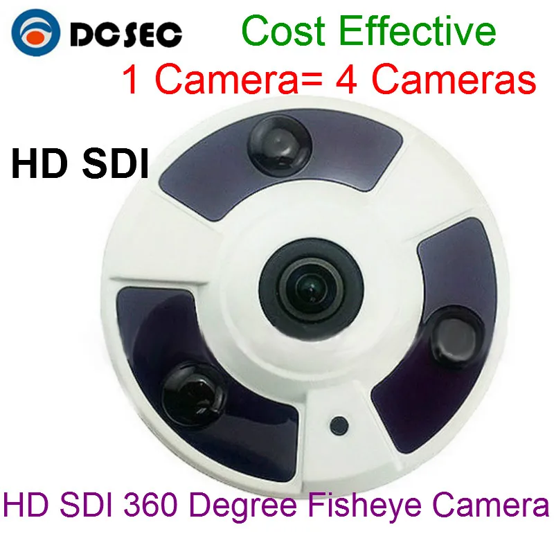 Бесплатная доставка! Популярные 2.0 мегапиксельная HD SDI 360 градусов рыбий глаз