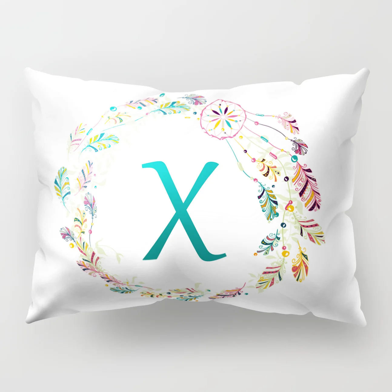 26 букв подушка с буквами чехол поясничная крышка подушки на кровать диван Декор