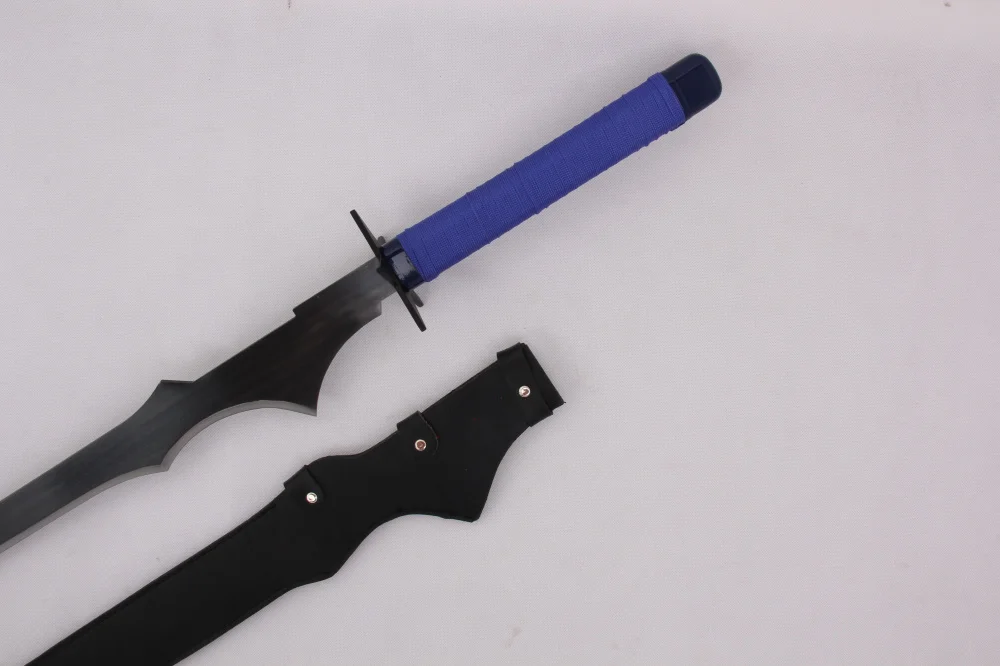 Черный камень шутер косплей меч японская игра Аниме Katana лезвие из углеродистой