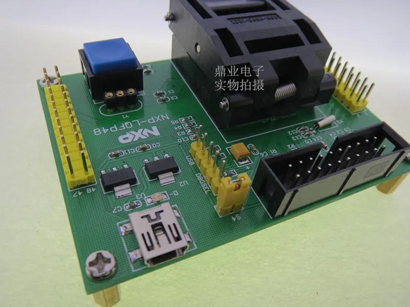 Оригинальное тестовое сиденье NXP IC LPC2101 LPC2102 LPC2103 Программирование сжигания LQFP48