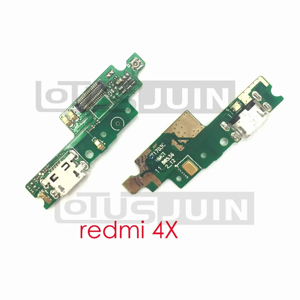 Для Xiaomi Redmi 4 4A 4X /Redmi Pro Micro USB зарядное устройство Порт док-станция разъем гибкий