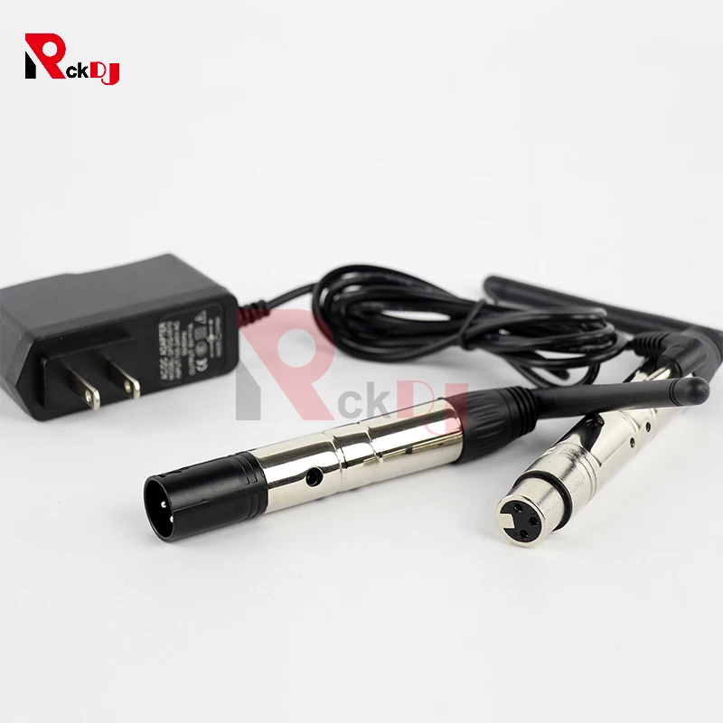 Мини 2 4G Ism Dmx беспроводной мужской и женский в 1 приемник XLR передатчик для