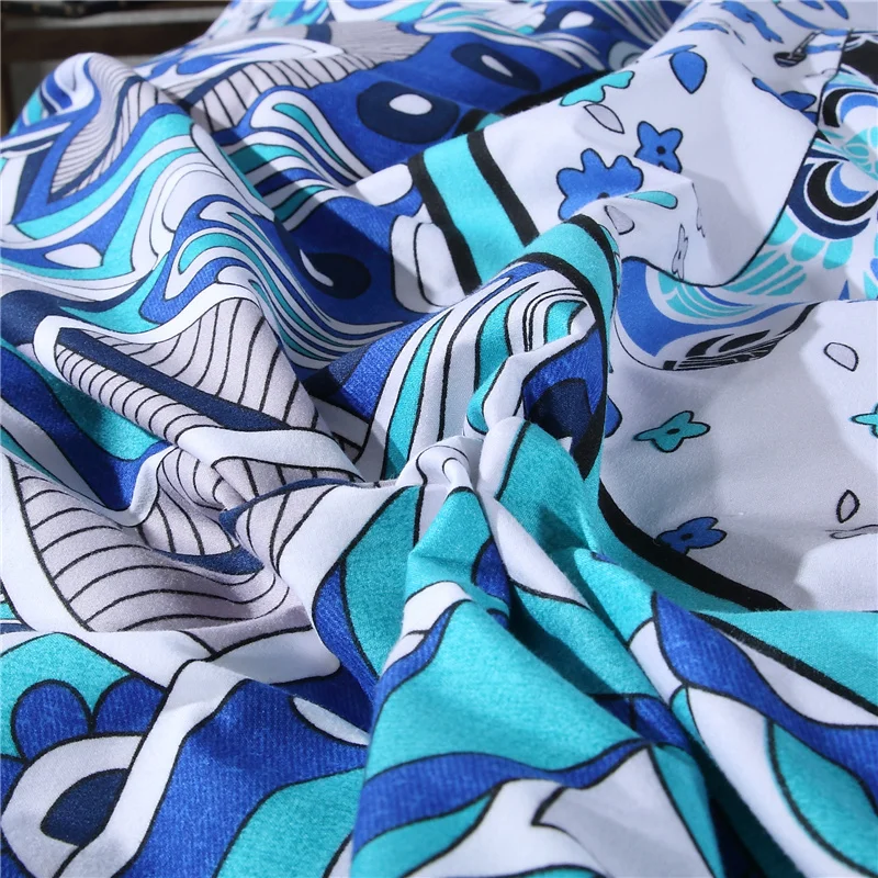 Комплект постельного белья 3 шт./компл. в богемном стиле Мандала слон 3D комплект с