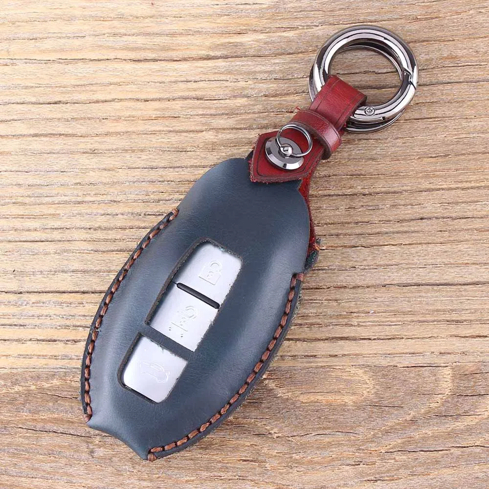 Кожаный чехол KEYYOU для ключа от автомобиля с дистанционным управлением Nissan Motorola
