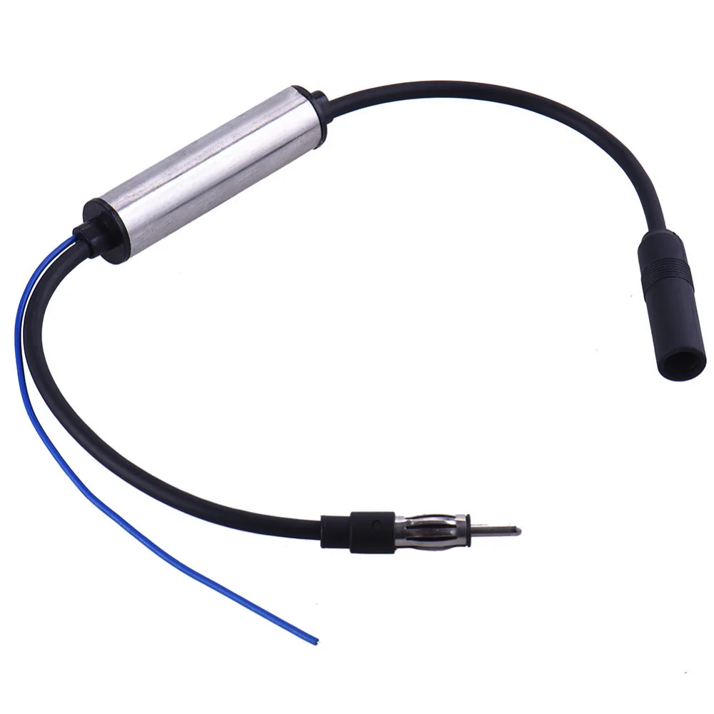 Универсальная автомобильная антенна стерео радиоприемник DC 10 15 в 13 дБ усилитель