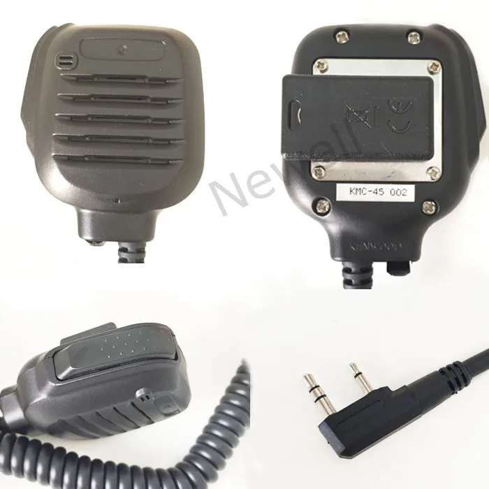 (10 шт./лот) Плечо Динамик микрофон для Kenwood TYT F8 Baofeng UV5R mml UV100 радио как KMC 45| |
