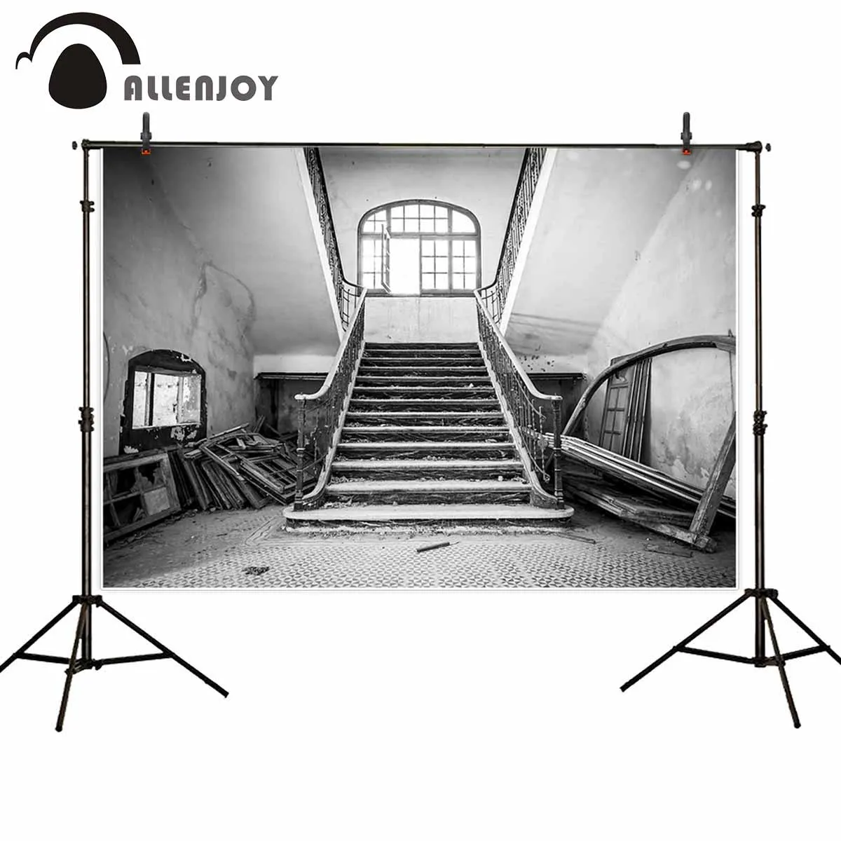Allenjoy фон для фотостудии потертый дом с привидениями ужасающий ужас и Хэллоуин