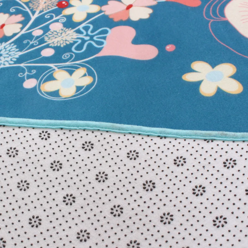 Снежинка Олень коврики и ковры для детей Детская домашняя гостиная круглая