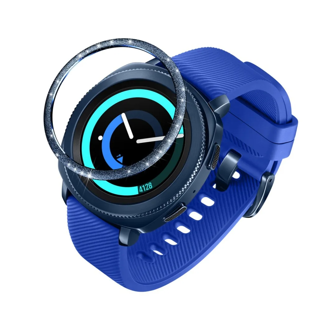 Новинка, для samsung Galaxy Watch, 42 мм, ободок, кольцо, клейкая крышка, против царапин, металлические Смарт-часы, защитные аксессуары