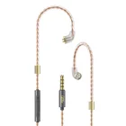 OperaFactory OM1 2Pin 0,78 мм Плетеный 5N OFC кабель, выделенный 2PIN обновленный кабель, используется для OM1 TFZ с микрофоном, регулятор громкости