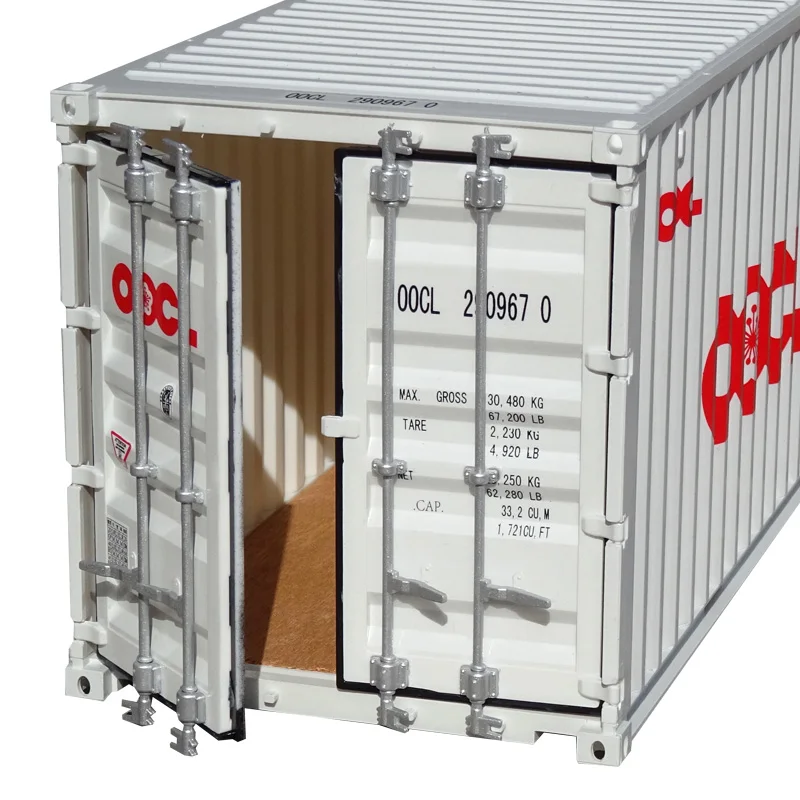 Коллекционная игрушка модель подарок 1:20 весы OOCL 20 GP грузовик доставка контейнер