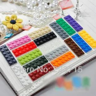 Бесплатная доставка! * пластина 2x6*3759 50 шт DIY просветленные блоки кирпичи