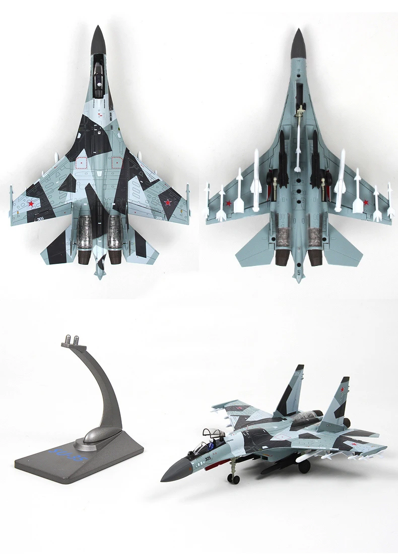 1/72 масштаб России Su-35 Flanker-E/супер истребитель литой металлический самолет модель игрушки для коллекции оригинальная коробка