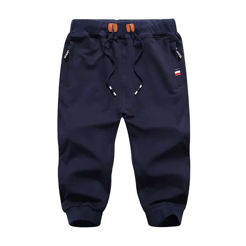 Navy Blue 2 Горные летние мужские шорты из хлопка, повседневные Модные мужские пляжные шорты, мужские спортивные штаны, брендовая одежда, 4XL, SA640 - Цвет: Navy Blue 2