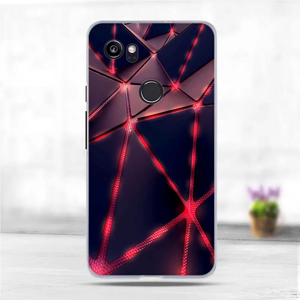 ТПУ защитный чехол для Google Pixel 2 XL Мягкий силиконовый Модный телефона | Мобильные