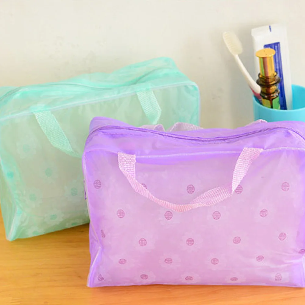 Дорожная косметичка водонепроницаемая Прозрачная женская портативная