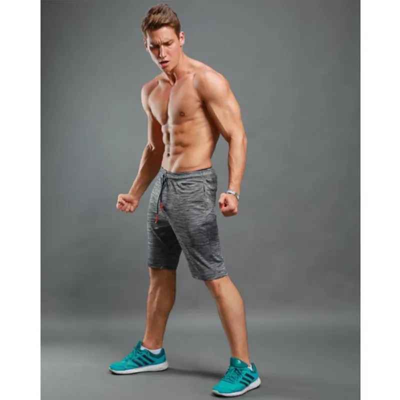 Новые мужские летние шорты с завязками на талии дышащие быстросохнущие