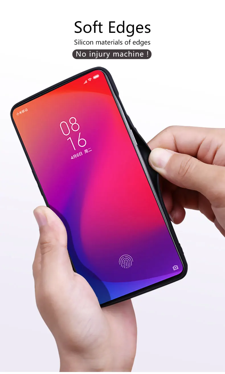 Для Xiaomi Redmi K20 чехол Mofi для Xiaomi Redmi K20 Pro чехол задняя крышка из искусственной кожи зернистый деловой красный черный чехол Redmik20