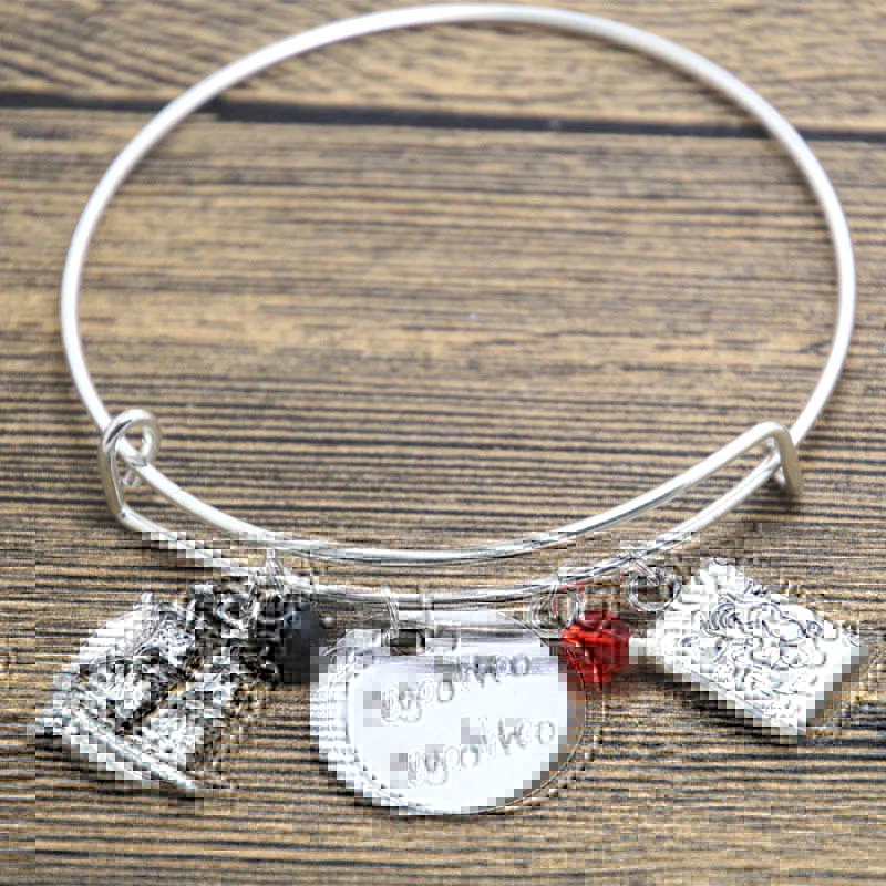 12 шт./лот браслет в стиле Карибского пирата Yo Ho пиратское сокровище Хрустальный