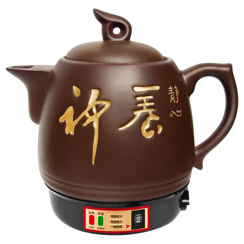 Electric kettle Automatic purple sand dressing kettlepot electric casserole Chinese medicine pot electrocution electr | Бытовая техника
