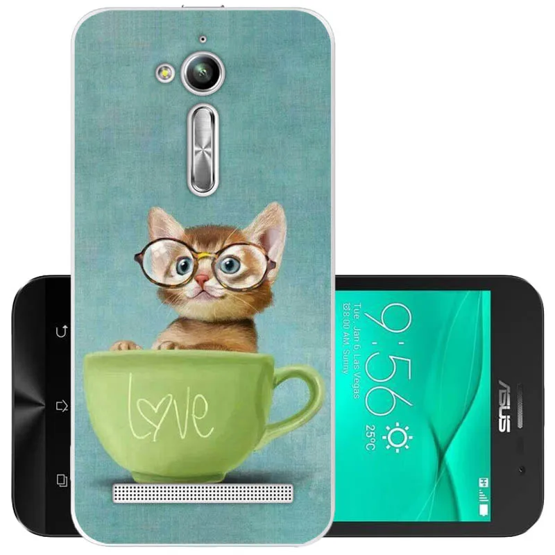 Чехол CaseRiver TPU 5," для Asus Zenfone Go ZB500KL, мягкий силиконовый чехол с милым рисунком, чехол для Asus Zenfone Go - Цвет: ACBMFU