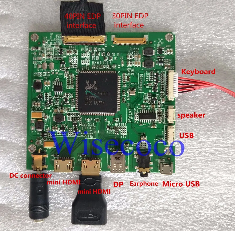 15,6 дюймовый 4K ips ЖК-экран 3840X2160 NV156QUM-N32 HDMI DP ЖК-плата