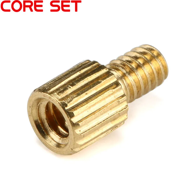 100 шт. латунные винты для камер видеонаблюдения колонны накатанные прокладки M2