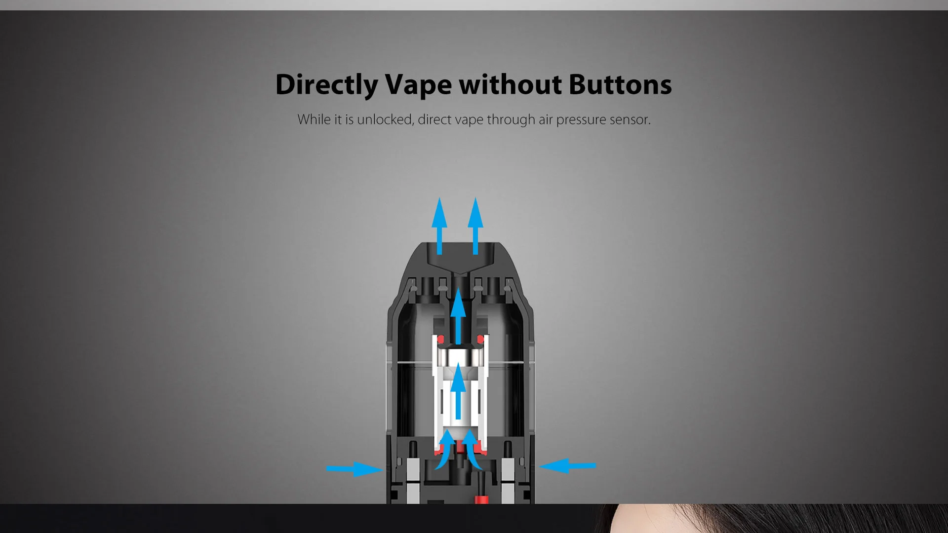 UWELL Caliburn Pod Системы комплект 520 мА/ч, Батарея 11 Вт испаритель 2 мл картридж Топ-заполнения электронных сигарет Vape ручка вейпер