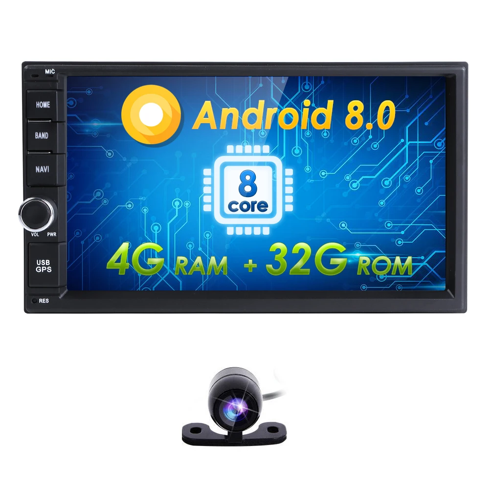 Hizpo autoradio 2din Android 8.0 GPS Head Unit For nissan x-trail juke qashqai Multimedia Audio Stereo tape recoder navigationTV |