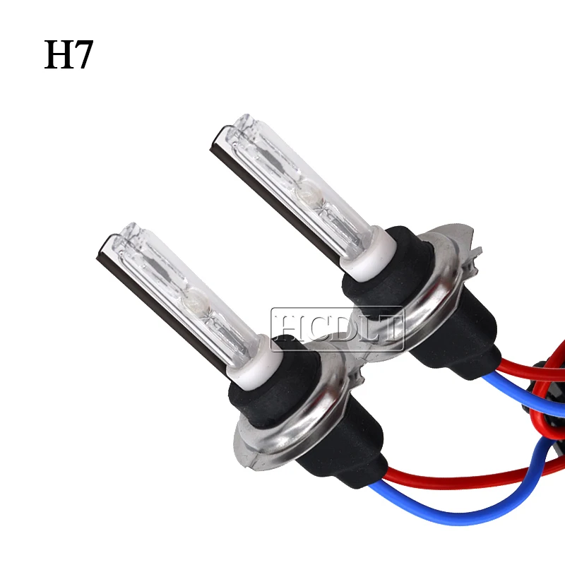 HCDLT AC 35 Вт ксеноновая Cnlight прямая HID лампа D2H H1 H3 H11 9005 9006 H7 металлическая основа 6000K