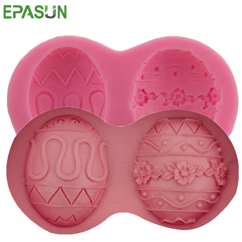 

EPASUN Silicone Soap Fondant Mold Easter Decoration Molde Making Silikon Gumpaste Form for Mold 3D Cake Decorating Tool Handmade